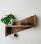 Hanah Home R-Raf323 Estantería Decorativa de Pared de Madera Maciza